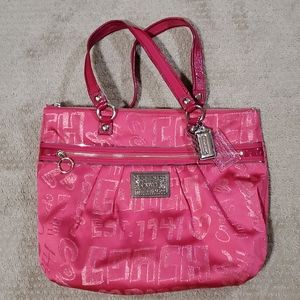 Coach Poppy Tote Purse